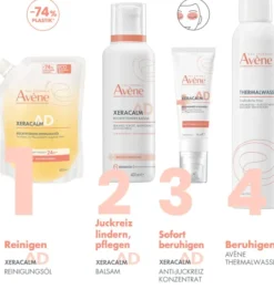 Avene XeraCalm A.D Reinigungsöl Nachfüllpack 400 ml