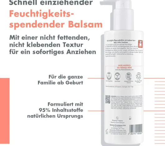 Avene XeraCalm Nutrition feuchtigkeitsspendender Balsam 400 ml