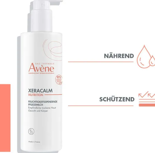 Avene XeraCalm Nutrition feuchtigkeitsspendende Pflegemilch 400 ml