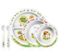 Avent Kinder Ess-Lern Set Groß 5-Teile