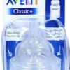 Avent Sauger Airflex 4-Loch 2x Schneller Nahrungsfluss 6m+nahr