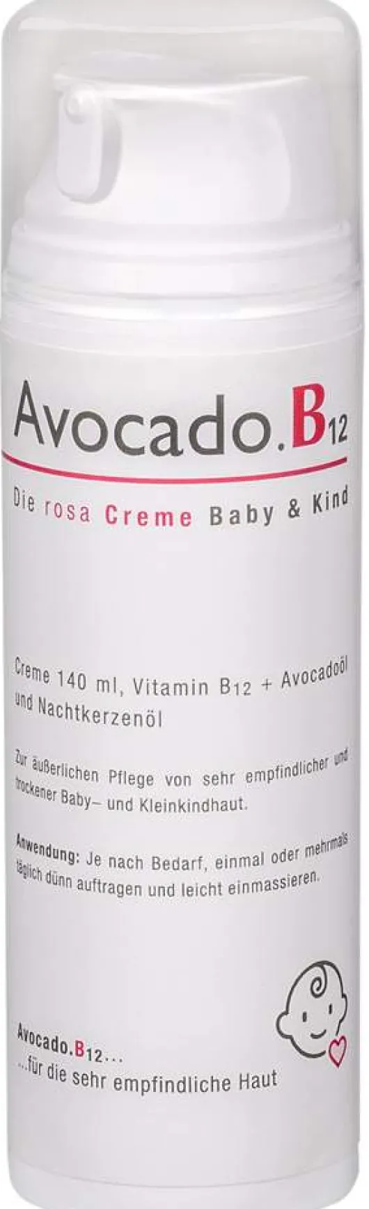 Avocado.B12 Baby- und Kindercreme 140 ml