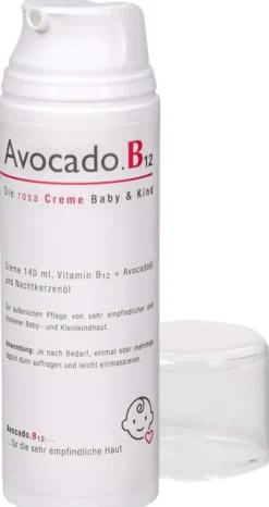 Avocado.B12 Baby- und Kindercreme 140 ml