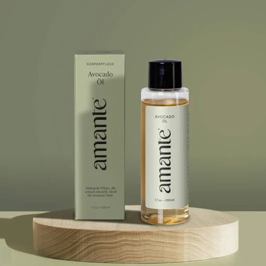 Avocado Öl 100 % Rein Hautpflegeöl Amante 100 ml
