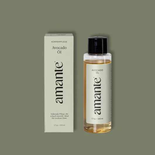 Avocado Öl 100 % Rein Hautpflegeöl Amante 100 ml