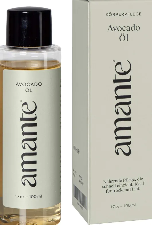 Avocado Öl 100 % Rein Hautpflegeöl Amante 100 ml