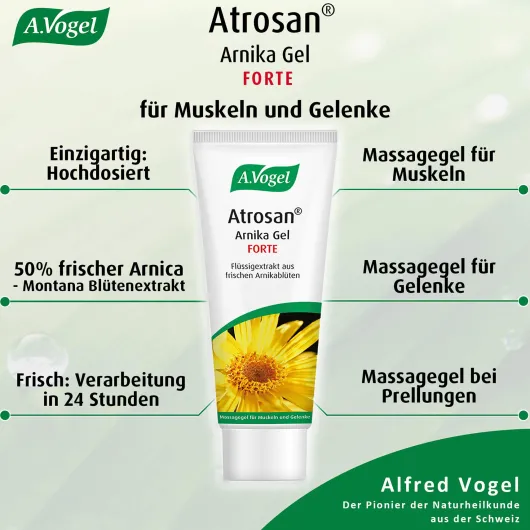 A.Vogel Atrosan Arnika Forte Gel 100 ml