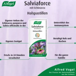 A.Vogel Salviaforce Mit Echinacea 20 Pastillen