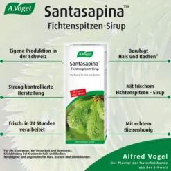 A.Vogel Santasapina ohne Alkohol Rottannen-Sirup 200 ml