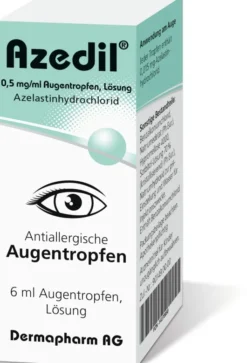 Azedil 0,5 mg Pro ml Lösung 6 ml Augentropfen