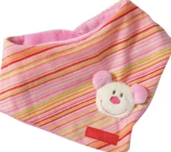 Baby Halstuch Maus Pink 1 Stück