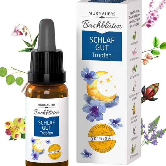 Bachblüten Murnauer 20 ml Tropfen Schlaf Gut