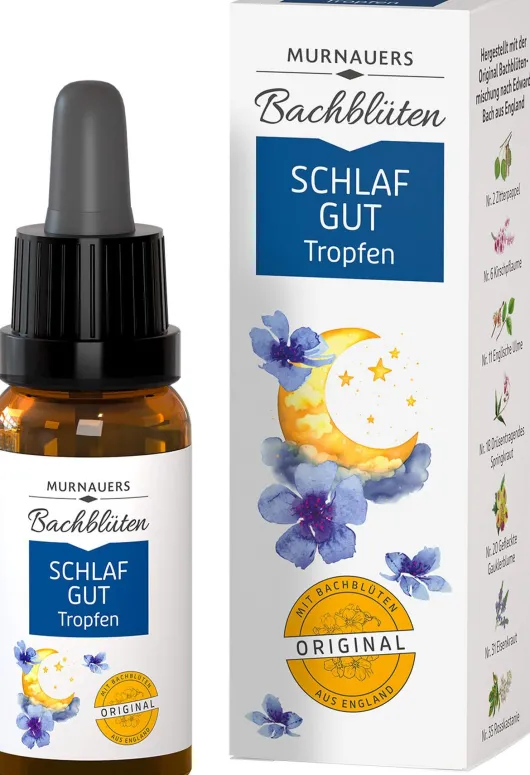 Bachblüten Murnauer 20 ml Tropfen Schlaf Gut