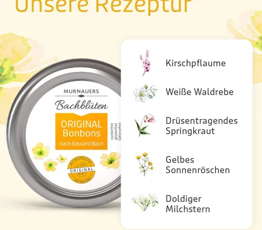 Bachblüten Original Bonbons Nach Dr.Bach 50 G Bonbons