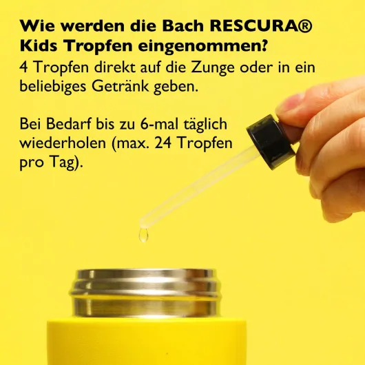 Bachblüten Rescura Kids Tropfen alkoholfrei 10 ml