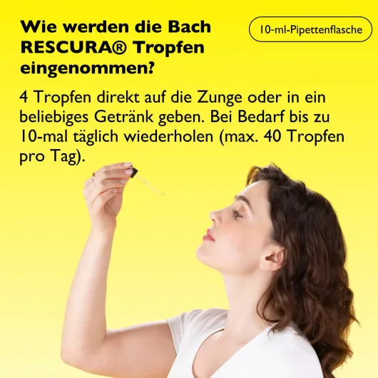 Bachblüten Rescura 10 ml Tropfen alkoholfrei