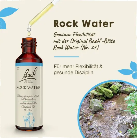 Bachblüten Rock Water 20 ml Tropfen