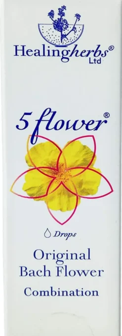 Bach Kombination 5 Flow.Notfall Tropfen Heal.Herbs