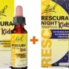 Bach Original Rescura Kids 10 ml Tropfen + Rescura Night Kids alkoholfrei 10 ml Tropfen