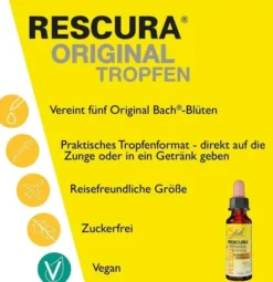 Bach Original Rescura mit Alkohol 20 ml Tropfen