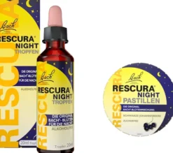 Bach Original Rescura Night alkoholfrei 20 ml Tropfen + gratis Bach Original Rescura Night 50 g