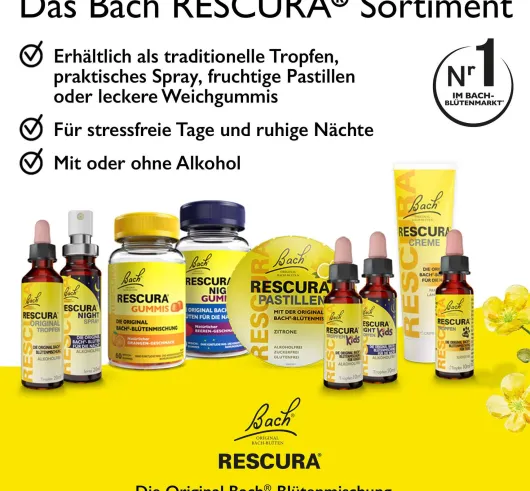 Bach Original Rescura Night 50 g Pastillen