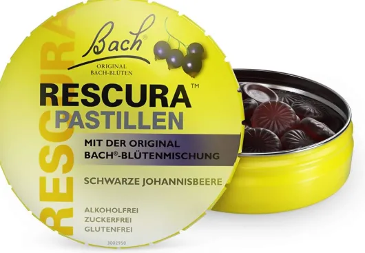 Bach Original Rescura Schwarze Johannisbeere 50 g Pastillen