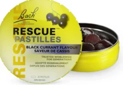 Bach Original Rescura Schwarze Johannisbeere 50 g Pastillen