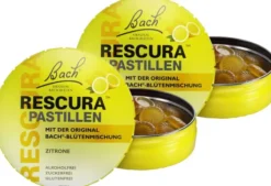 Bach Original Rescura Zitrone 2 x 50 g Pastillen