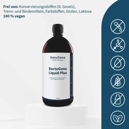 BactoGena Liquid Plus Bakterien Komplex Bio 1000 ml