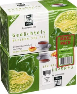 Baders Apotheken Tee Gedächtnis Maxipack Beutel