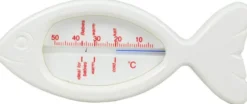 Badethermometer Fisch Weiß