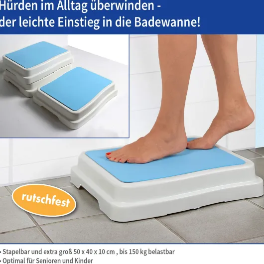 Badezimmer-Stufe, stapelbar