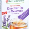 Bad Heilbrunner Einschlaf Tee Mit Melatonin Tassenfertig 10 X 1 G
