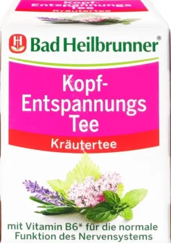 Bad Heilbrunner Kopf-Entspannungstee 8 Filterbeutel