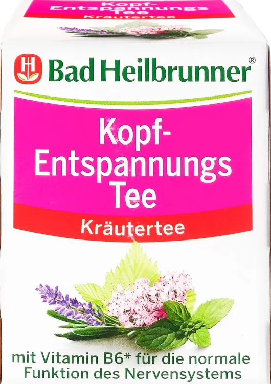 Bad Heilbrunner Kopf-Entspannungstee 8 Filterbeutel