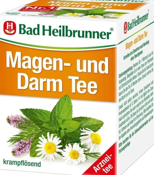 Bad Heilbrunner Tee Magen und Darm N 8 Filterbeutel