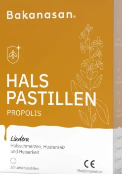Bakanasan Halspastillen Propolis 30 Stück