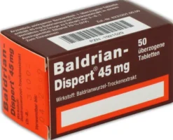 Baldrian Dispert 45 mg 50 überzogene Tabletten