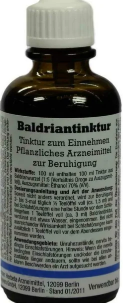 Baldrian Tinktur Herbeta Dab 8