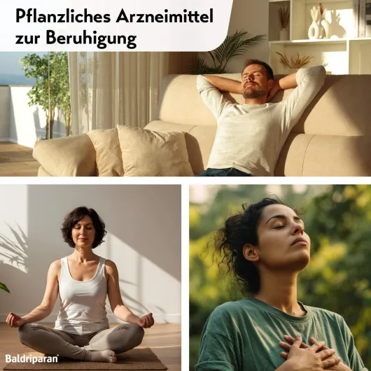 Baldriparan zur Beruhigung 30 überzogene Tabletten