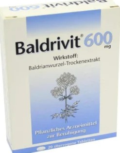 Baldrivit 600 mg 20 Überzogene Tabletten