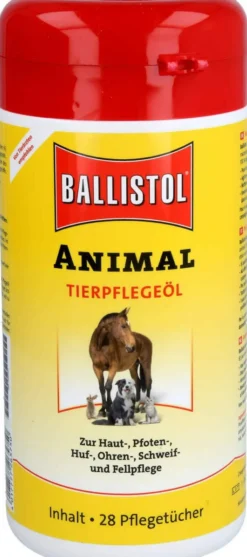 Ballistol Animal Pflegetücher Spenderbox vet. 28 Stück