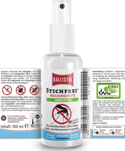 Ballistol Stichfrei sensitiv 100 ml Spray