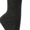 Bambus Wellness-Socken 43-46 Anthrazit 3 Paar + gratis Latschenkiefer Einreibung 250 ml