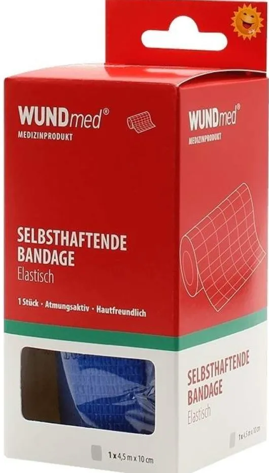 Bandage selbsthaftend 10 cm x 4,5 m farblich sortiert
