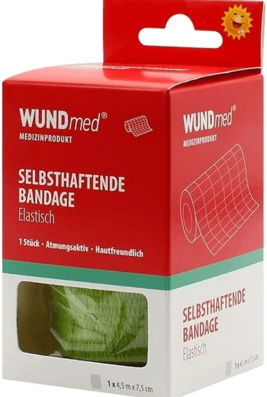 Bandage selbsthaftend 7,5 cm x 4,5 m farblich sortiert