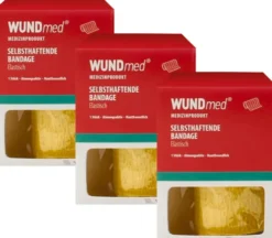 Bandage 3 x selbsthaftend 5 cm x 4,5 m farblich sortiert