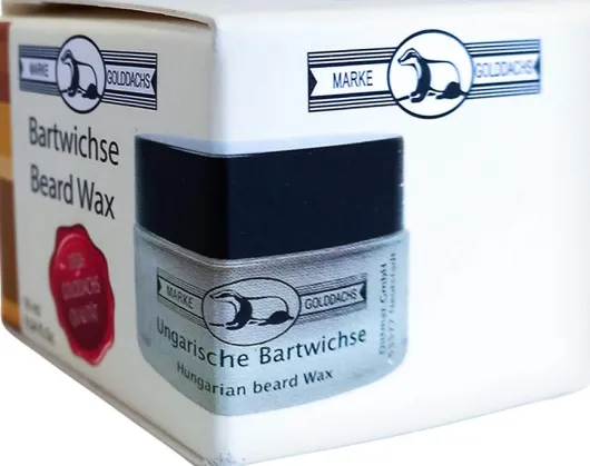 Bartwichse Ung.In der Glasdose Golddachs 16ml