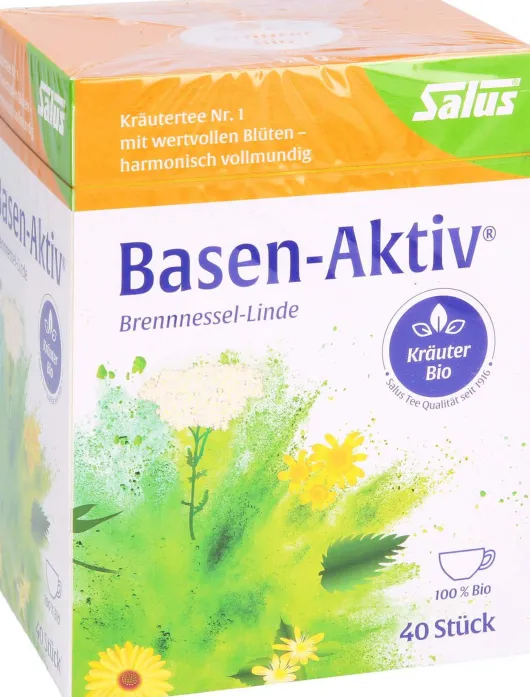 Basen Aktiv Tee Nr. 1 Brennnessel - Linde Bio Salus 40...